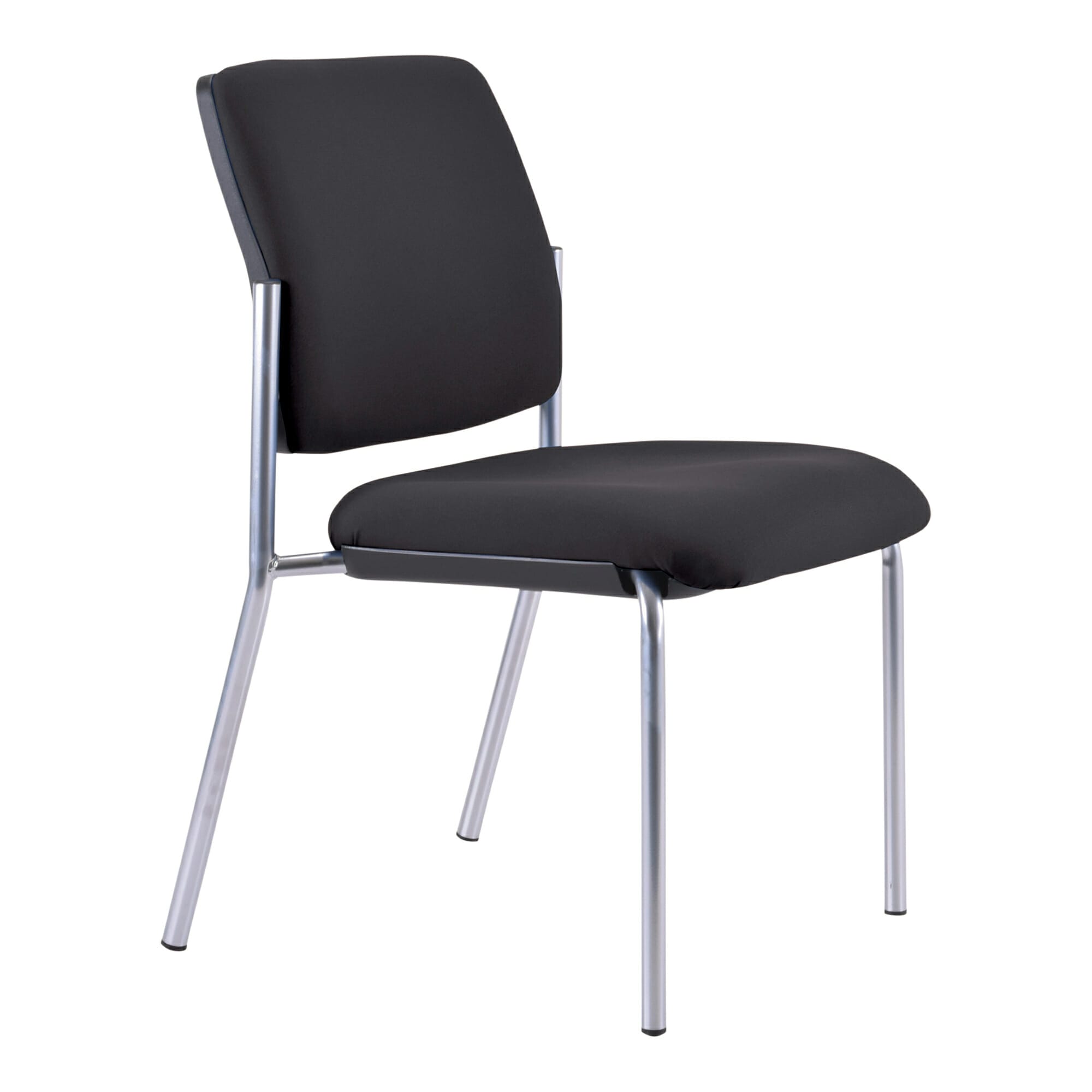 Buro Lindis 4 leg waiting room chair angle