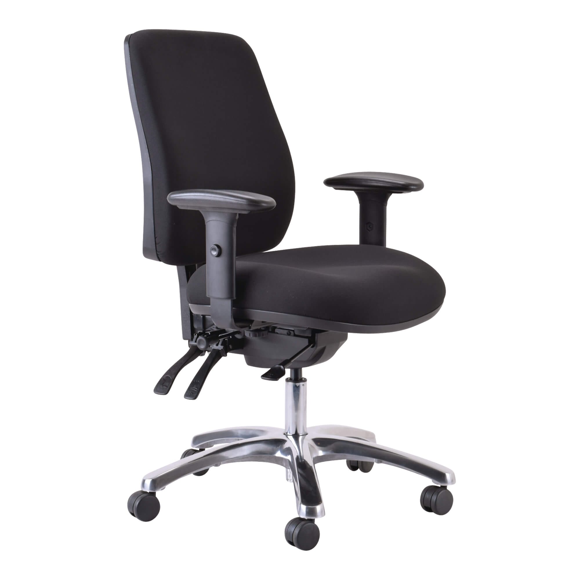 Executive chair best sale with adjustable arms