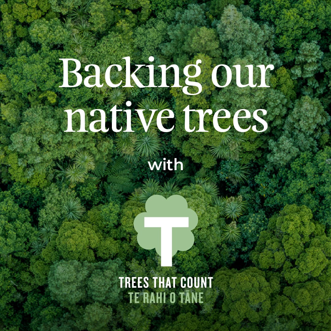 Backing our native trees with Trees That Count