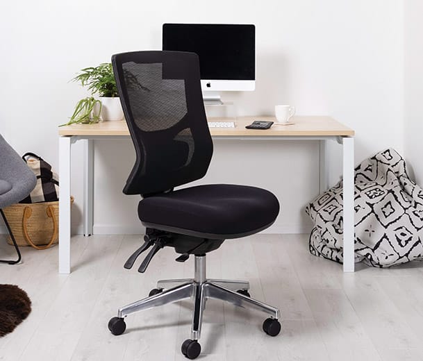 Buro Metro II 24/7 High Back office chair at a desk
