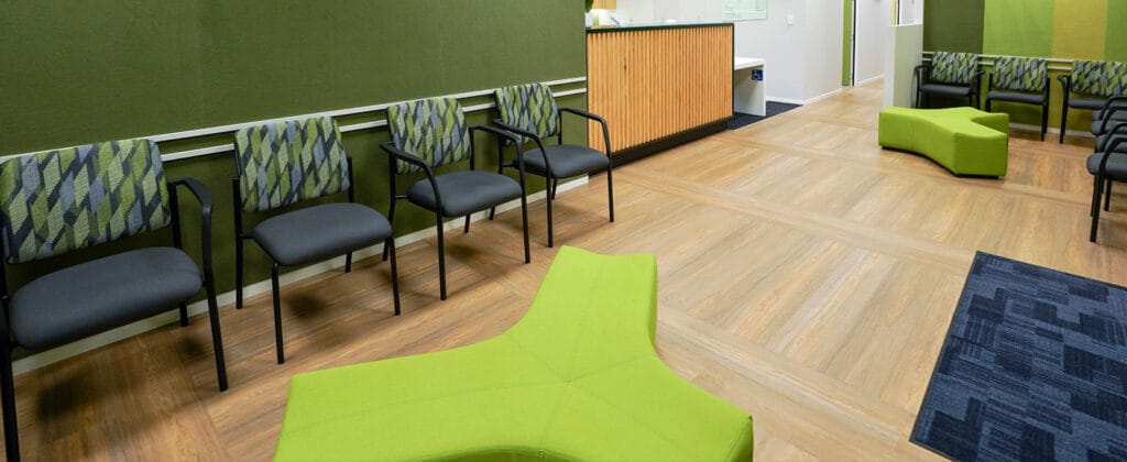 Weiti Creek Medical Centre with Buro medical chairs