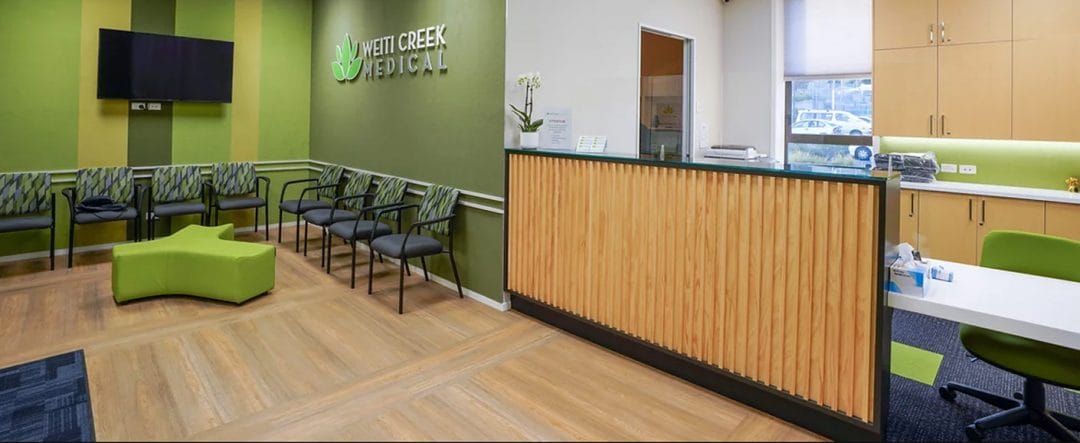 weiti-creek-medical centre seating