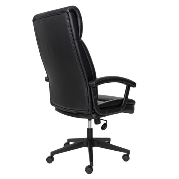 Buro Dakota II black chair back angle