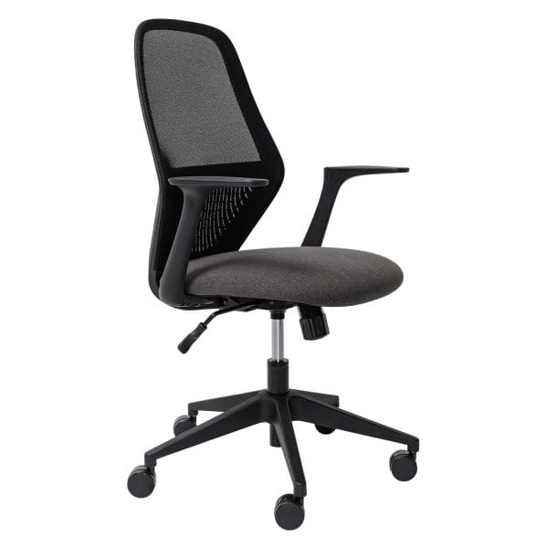 Mondo Soho black chair front angle