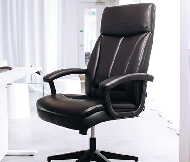 buro dakota II black PU chair
