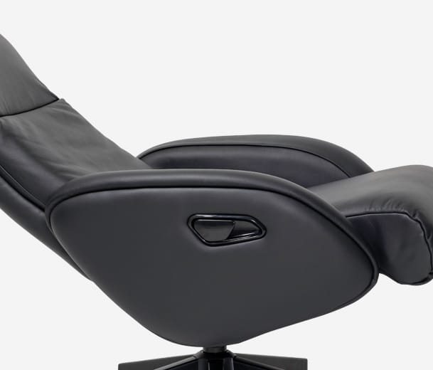 Buro Maya recliner chair in reclined position