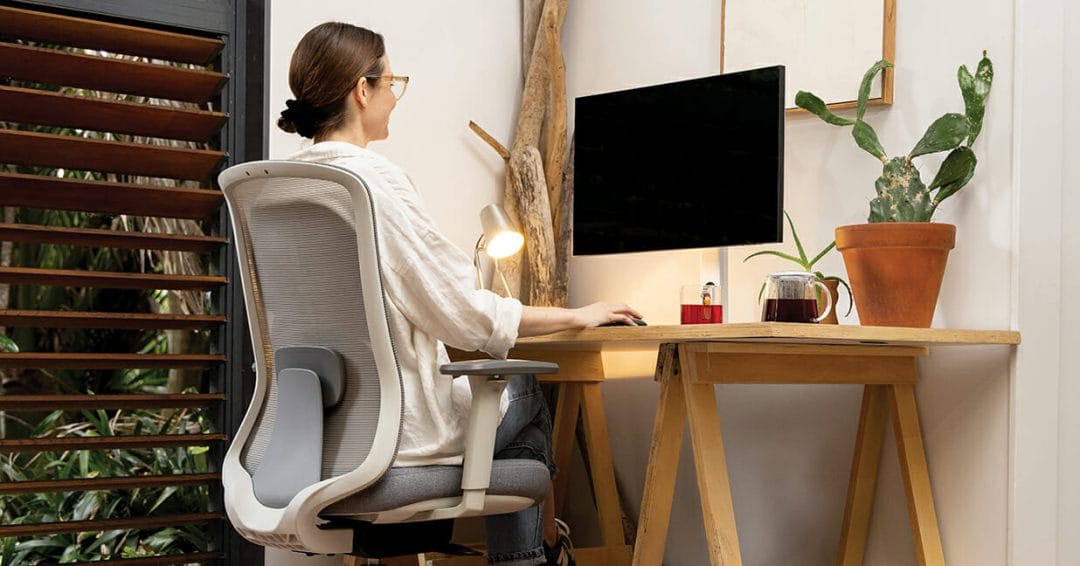 Work from home ergonomics with Buro Elan desk chair