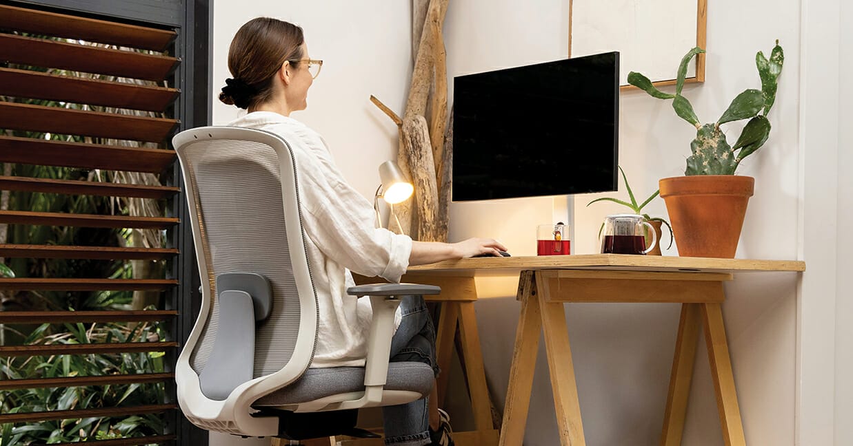 Work from home ergonomics with Buro Elan desk chair