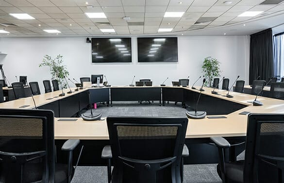 buro metro II as conference room furniture