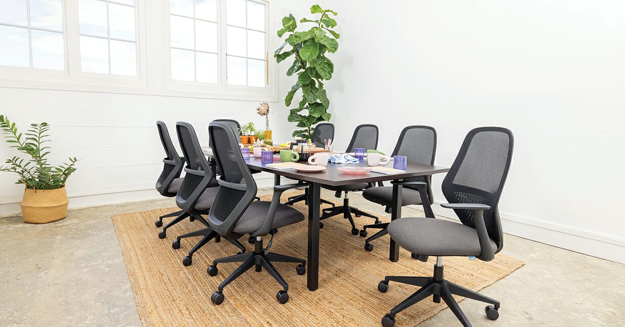 mondo soho office chairs in meeting room