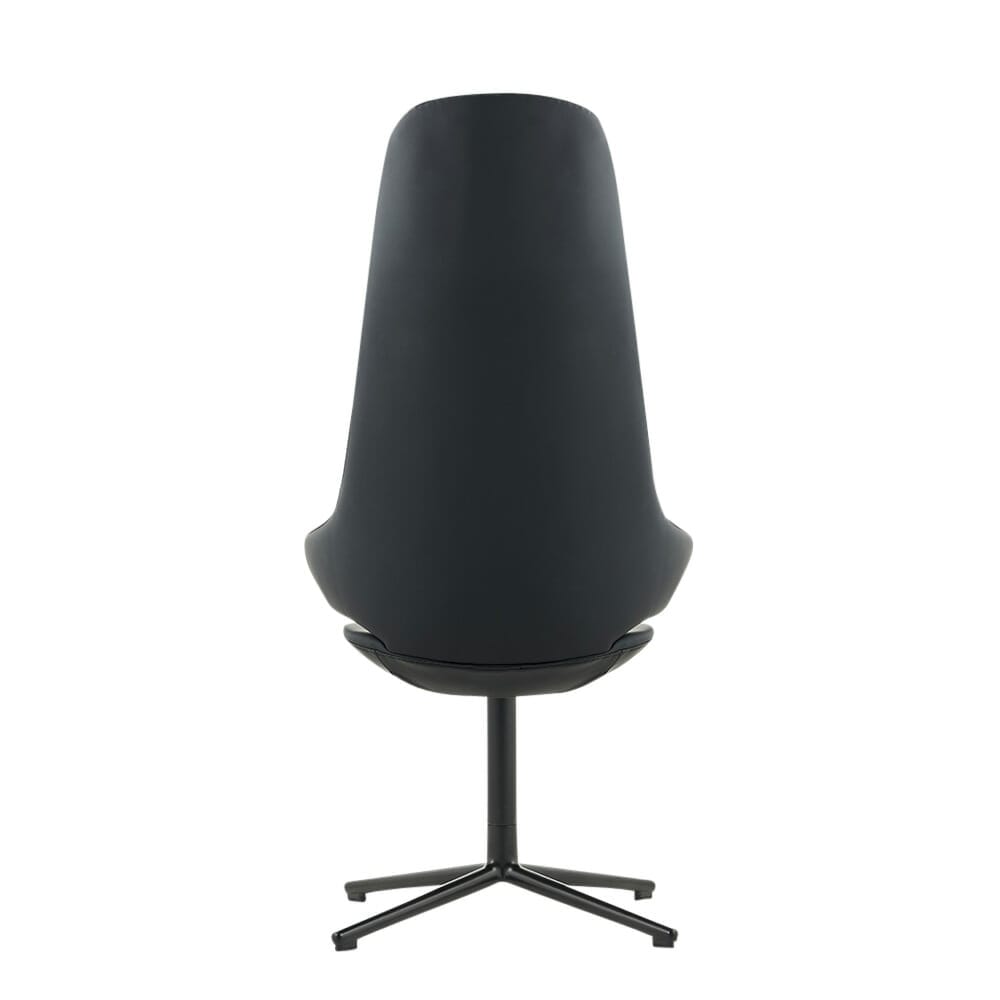 Konfurb Orbit HB_Centre Pedestal_KON181-V3_Black Vinyl_Back_LR