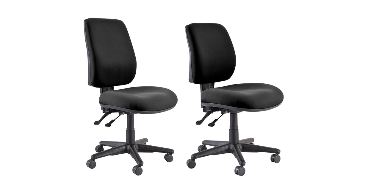 Roma 2L High Back and Mid Back chairs