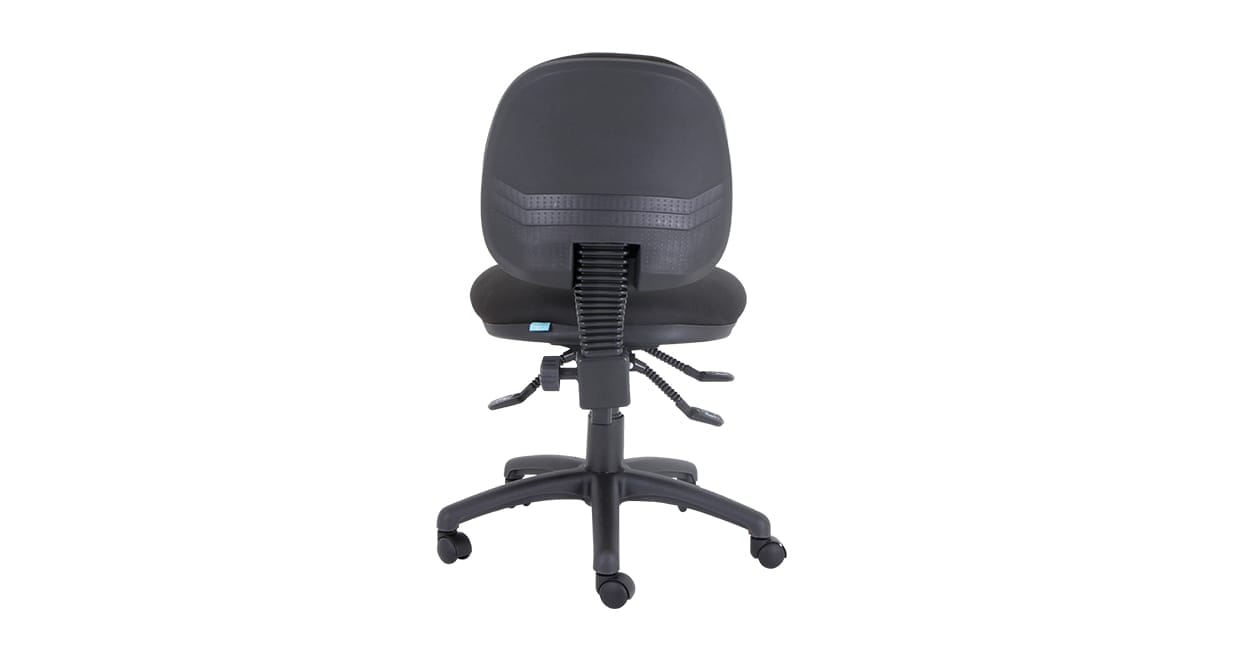 mondo java mid back chair in black