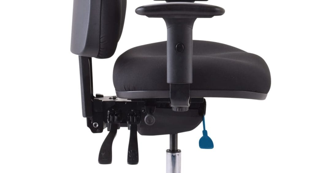 seat height adjustment on 3 lever chair
