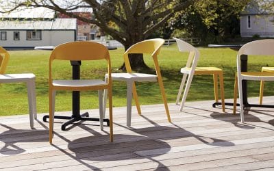 Essential qualities of outdoor café seating