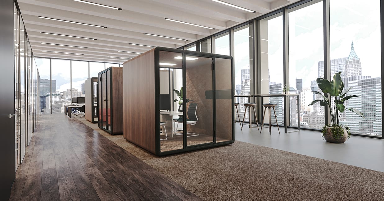 kolo duo+ office pod as focus space