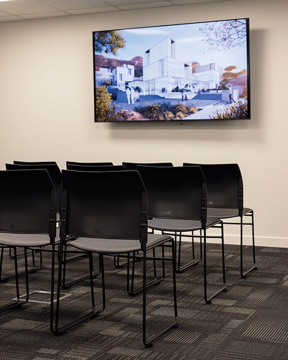 buro maxim chair in office training room