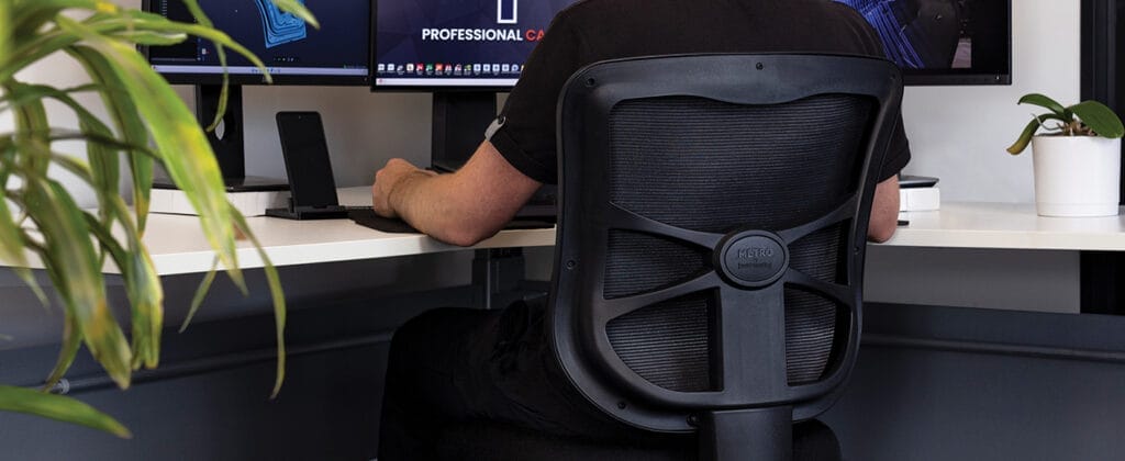 buro metro ergonomic chair in Pro Cad office