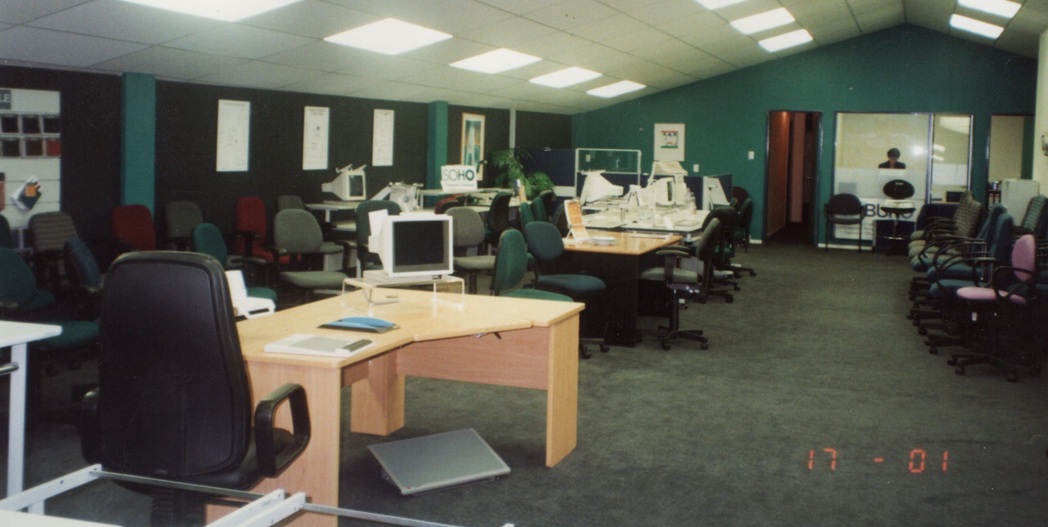 1995-96_ Buro Seating Showroom