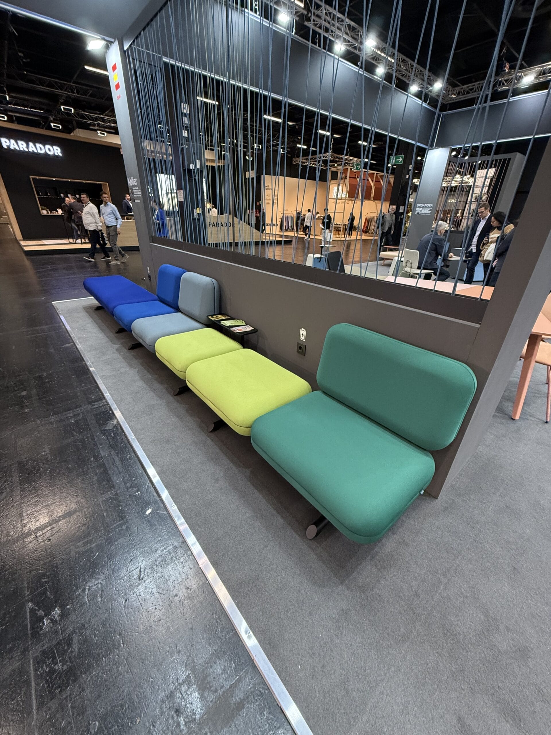 koffer collaborative seating at orgatec 2024