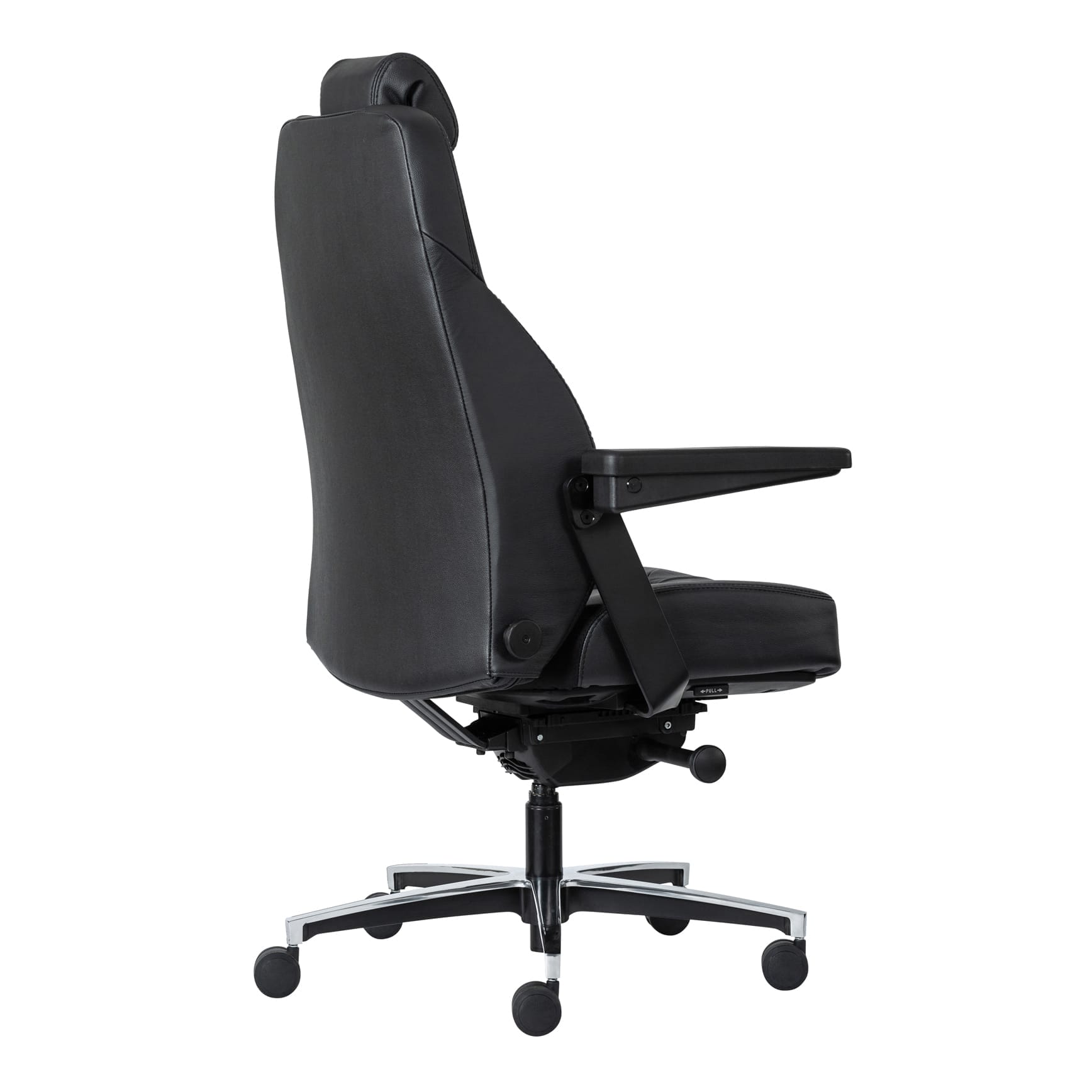 Buro Maverick_801A-L3_Leather_Back Angle_LR