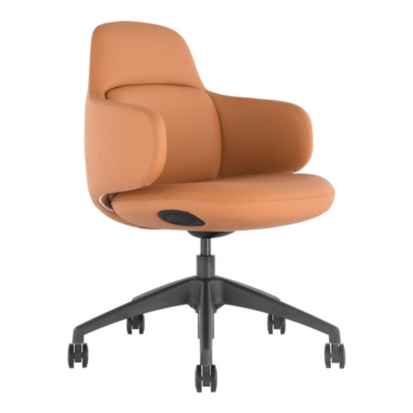 Buro Odyssey Tan PU Front Angle