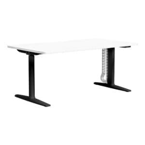 Buro Syntra Height Adjustable Desk Front Angle