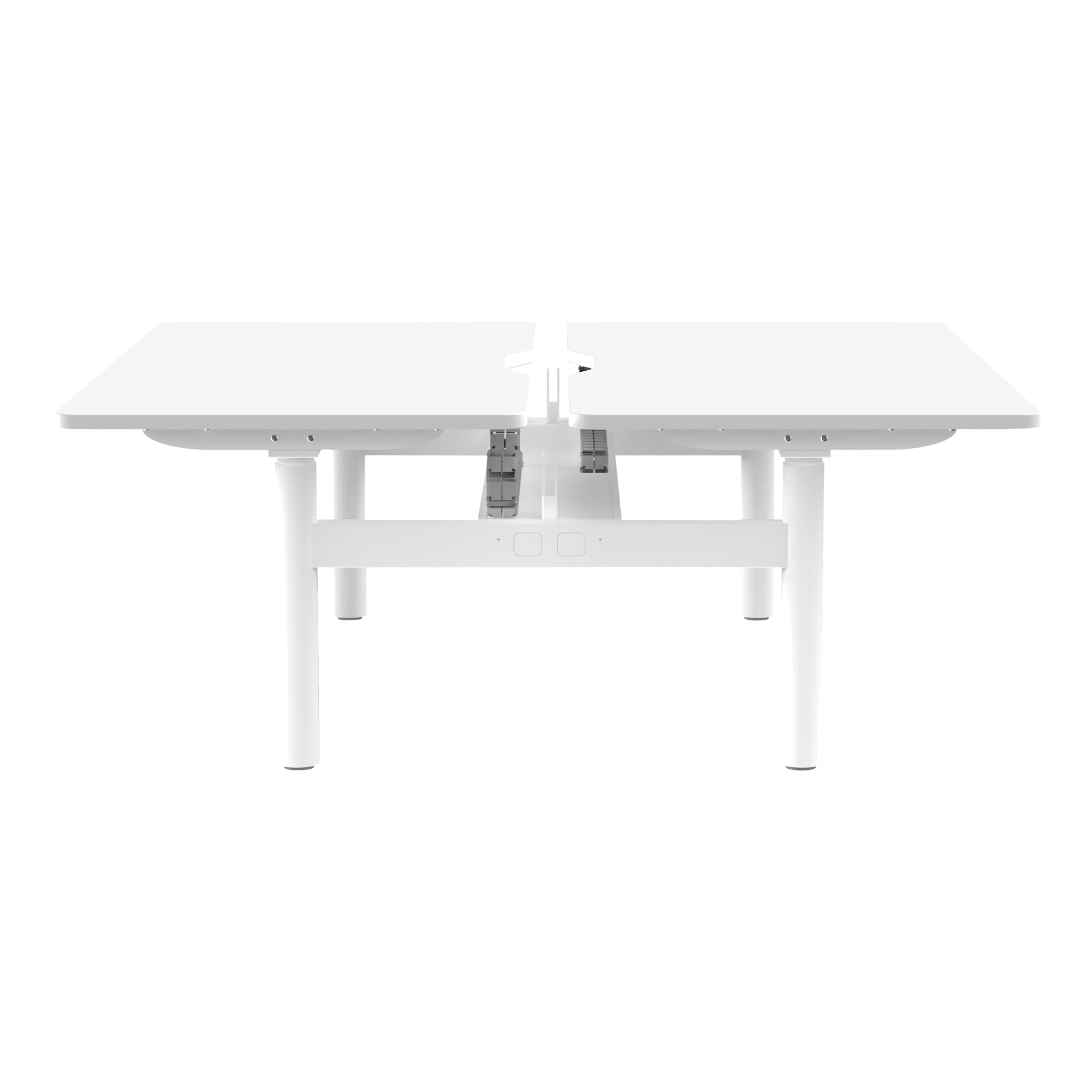 Buro Syntra Height Adjustable Desk Back to Back side