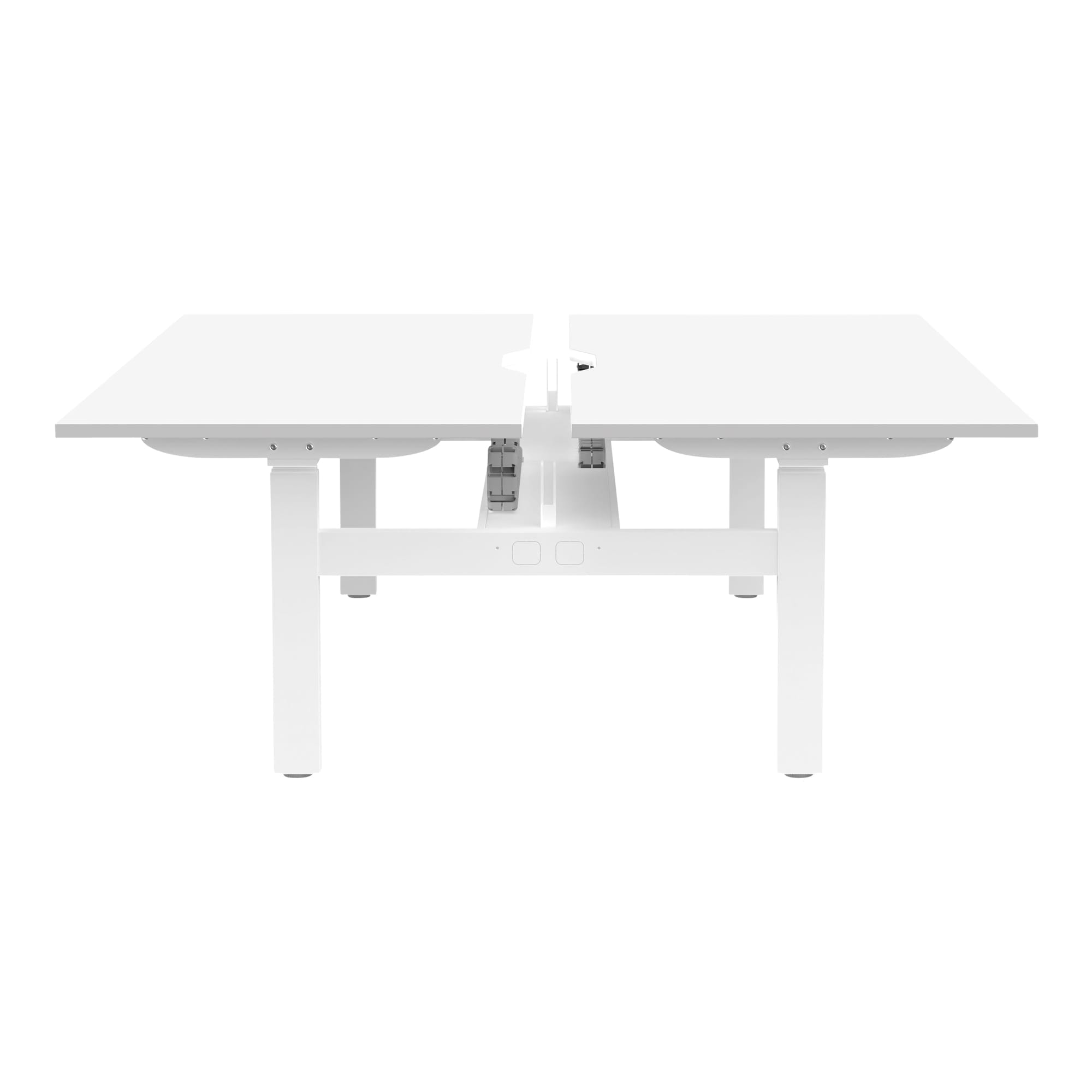 Buro Altri Back to Back Height Adjustable Desk white